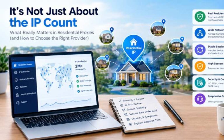 What Defines High-Quality Residential Proxy Infrastructure?