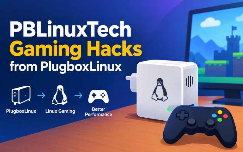 PBLinuxTech gaming hacks and PlugboxLinux Linux gaming guide.