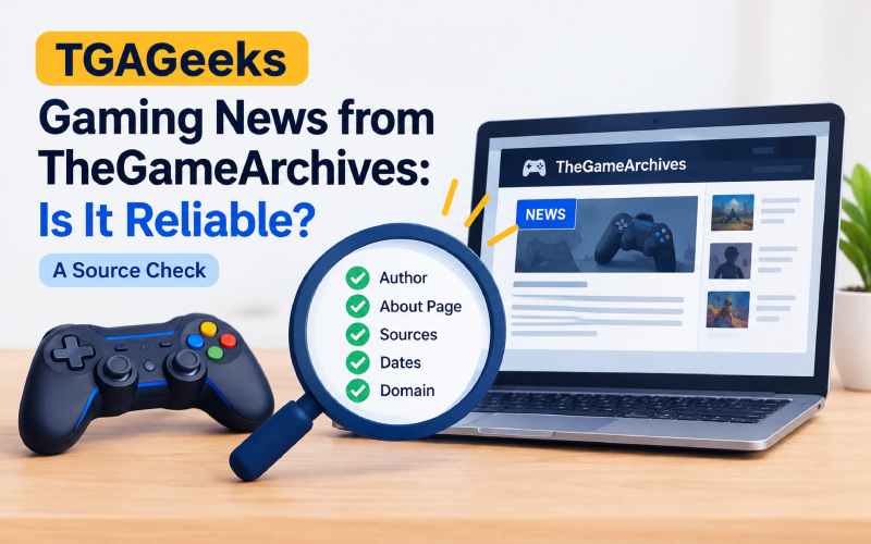 TGAGeeks gaming news source reliability check